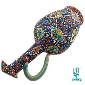 پارچ سفال میناکاری کد CLV-082