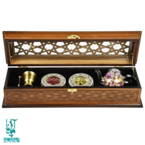 جعبه زعفران مدل زمرد کد PGS-061